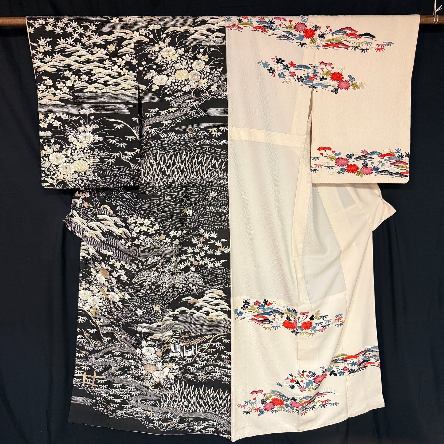 "Day and Night" Performance Kimono