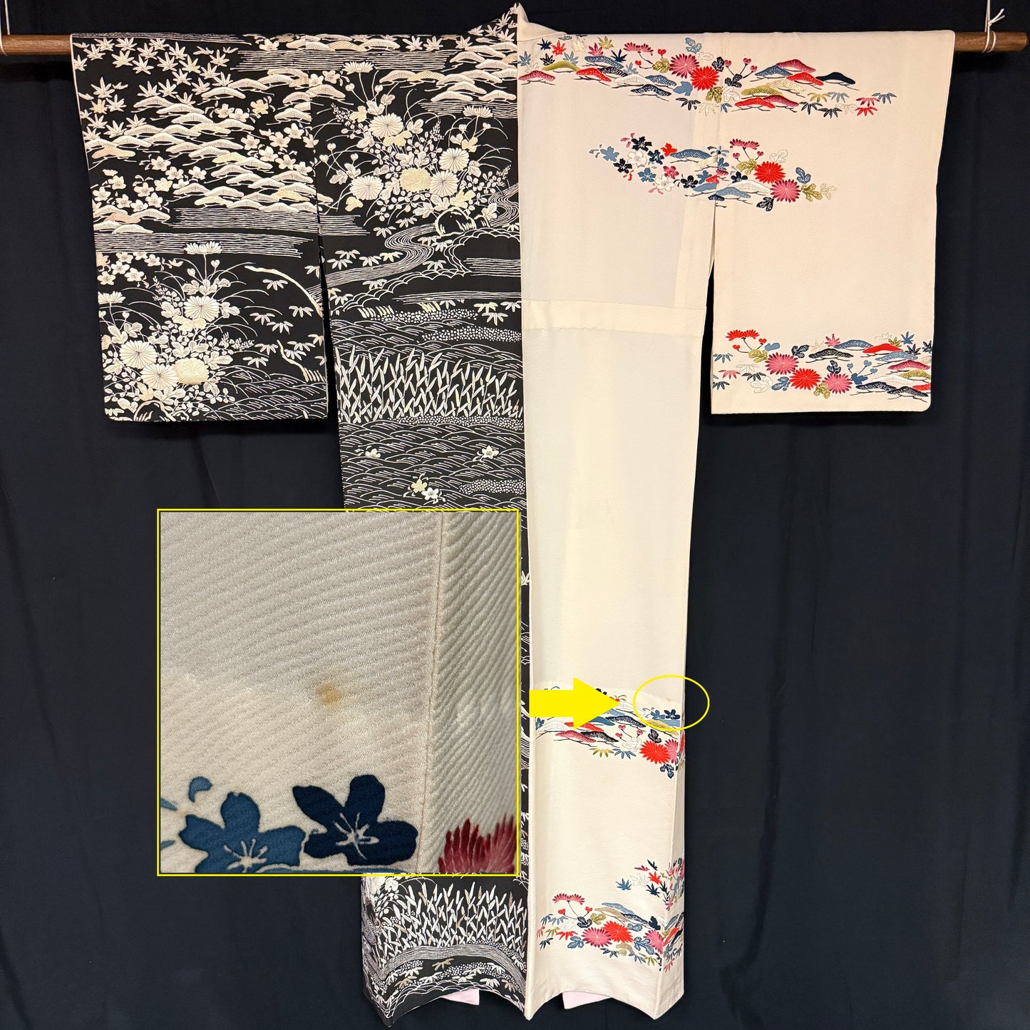 "Day and Night" Performance Kimono