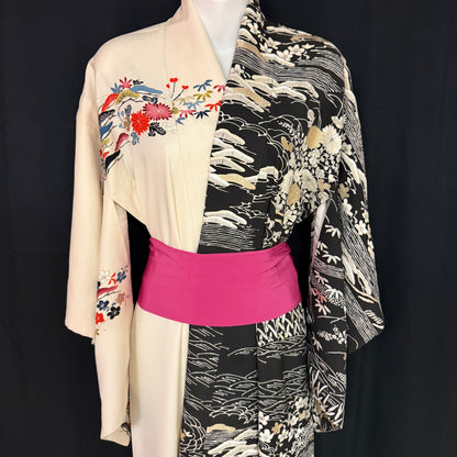 "Day and Night" Performance Kimono