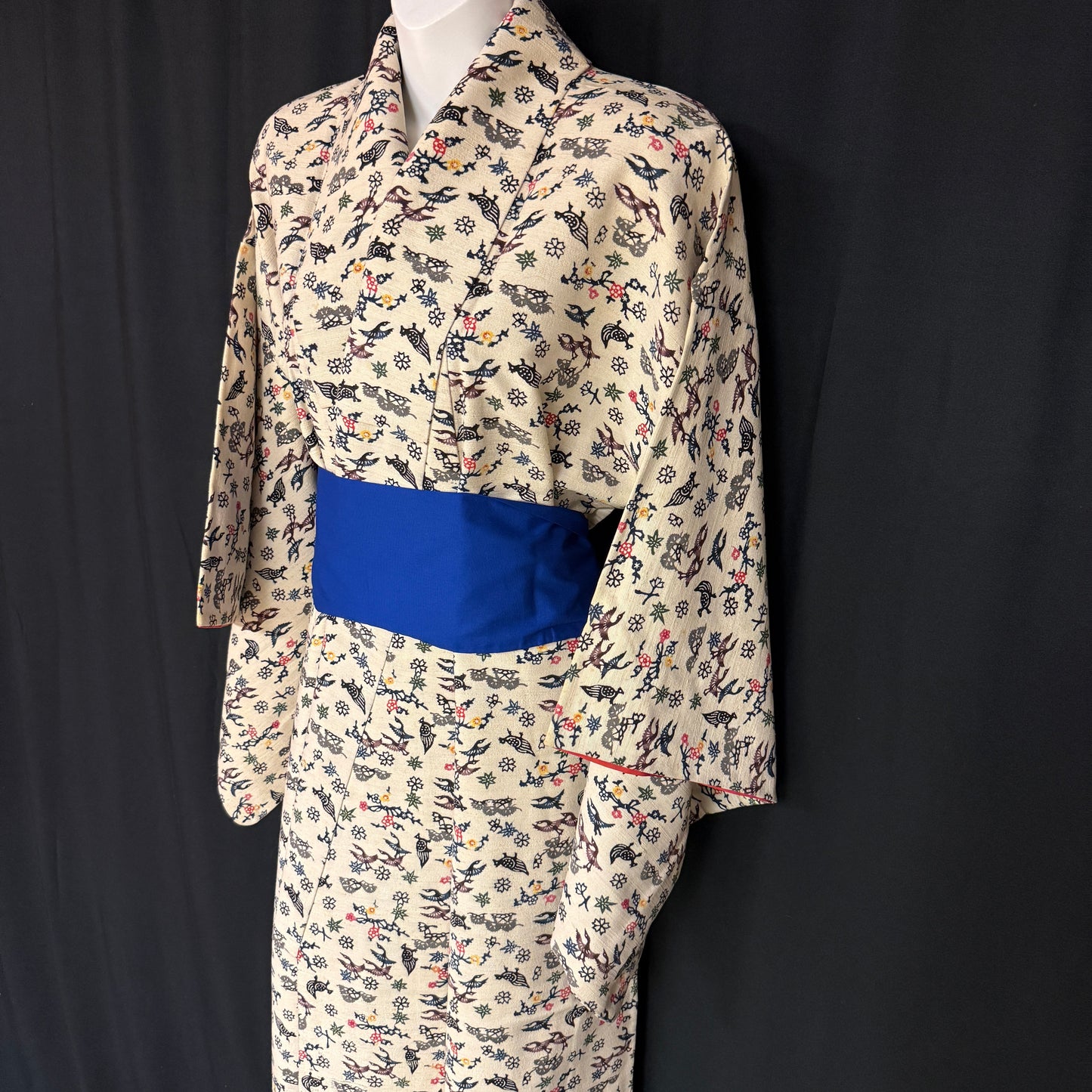 "Tortoise and Crane" Casual Kimono