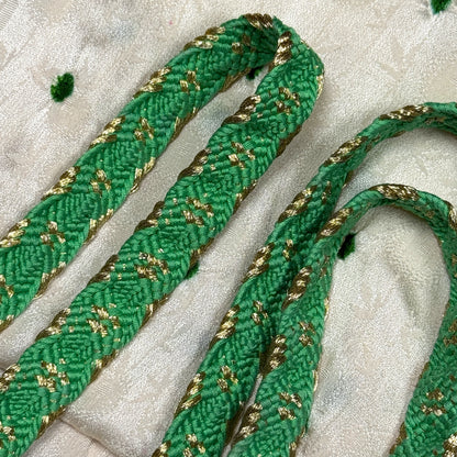 "Emerald Snow" Obiage Obijime Set