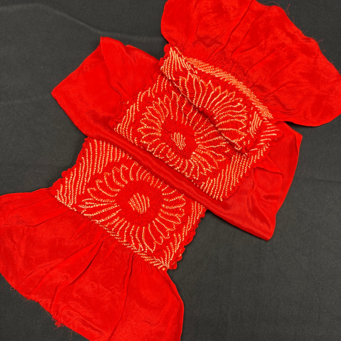 "Crimson Bloom" Obiage Obijime Set