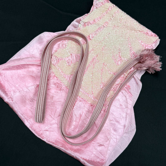 "Ballet Pink" Obiage Obijime Set