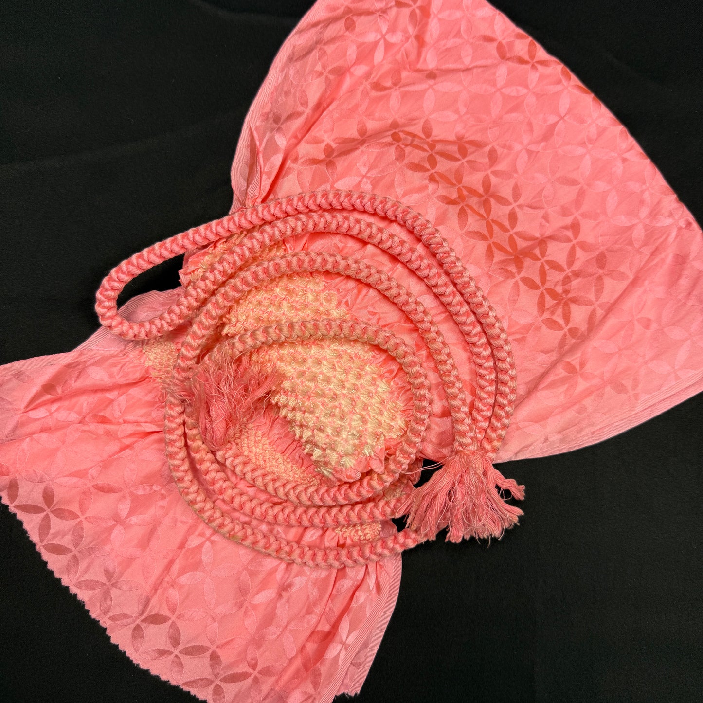 "Pink Pucker" Obiage Obijime Set