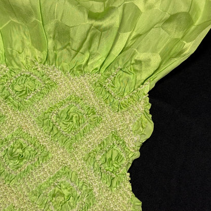 "Bamboo Green" Obiage Obijime Set