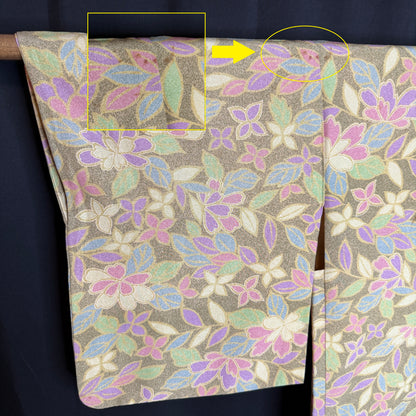 "Pastel Garden" Vintage Haori