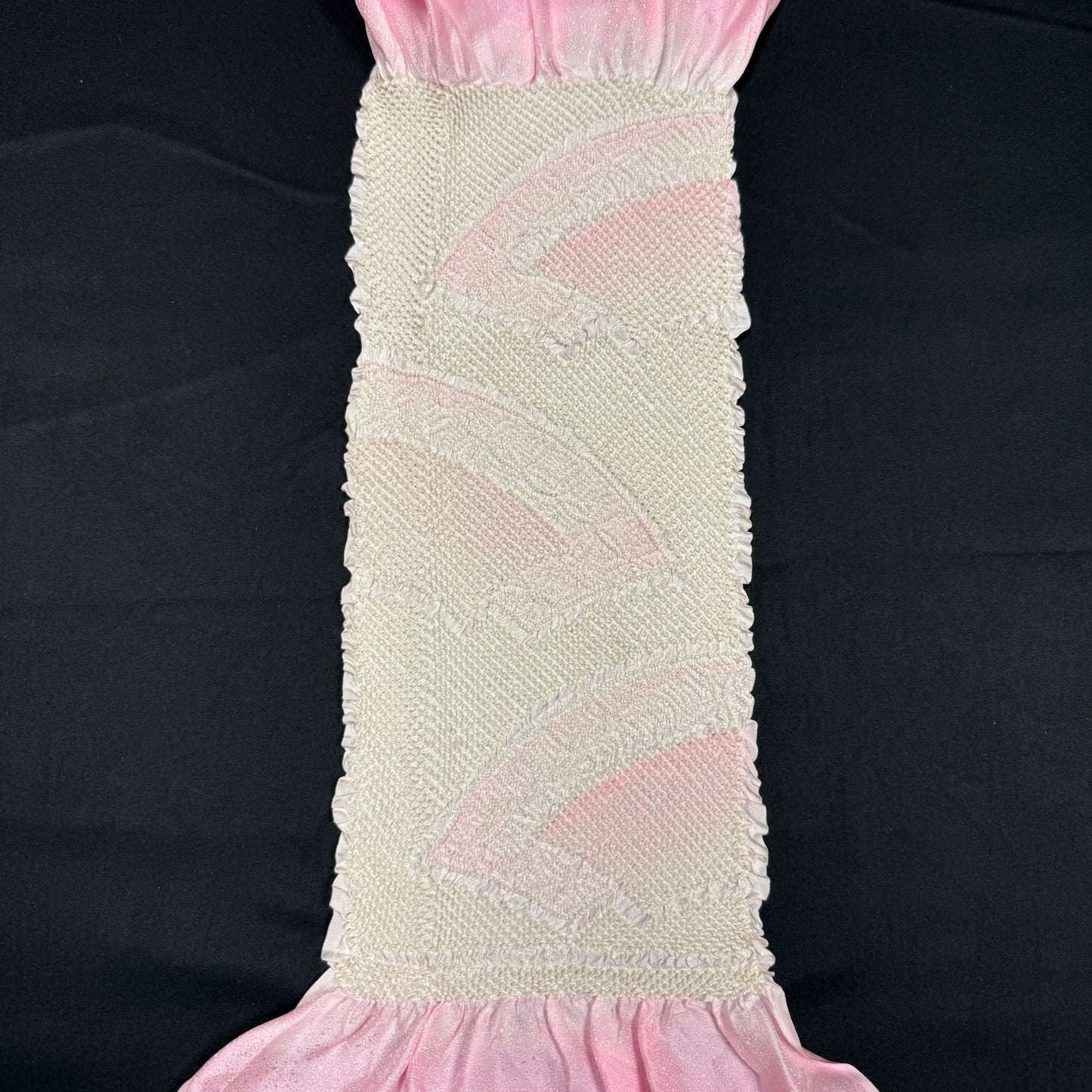 "Pink Fans" Obiage Obijime Set