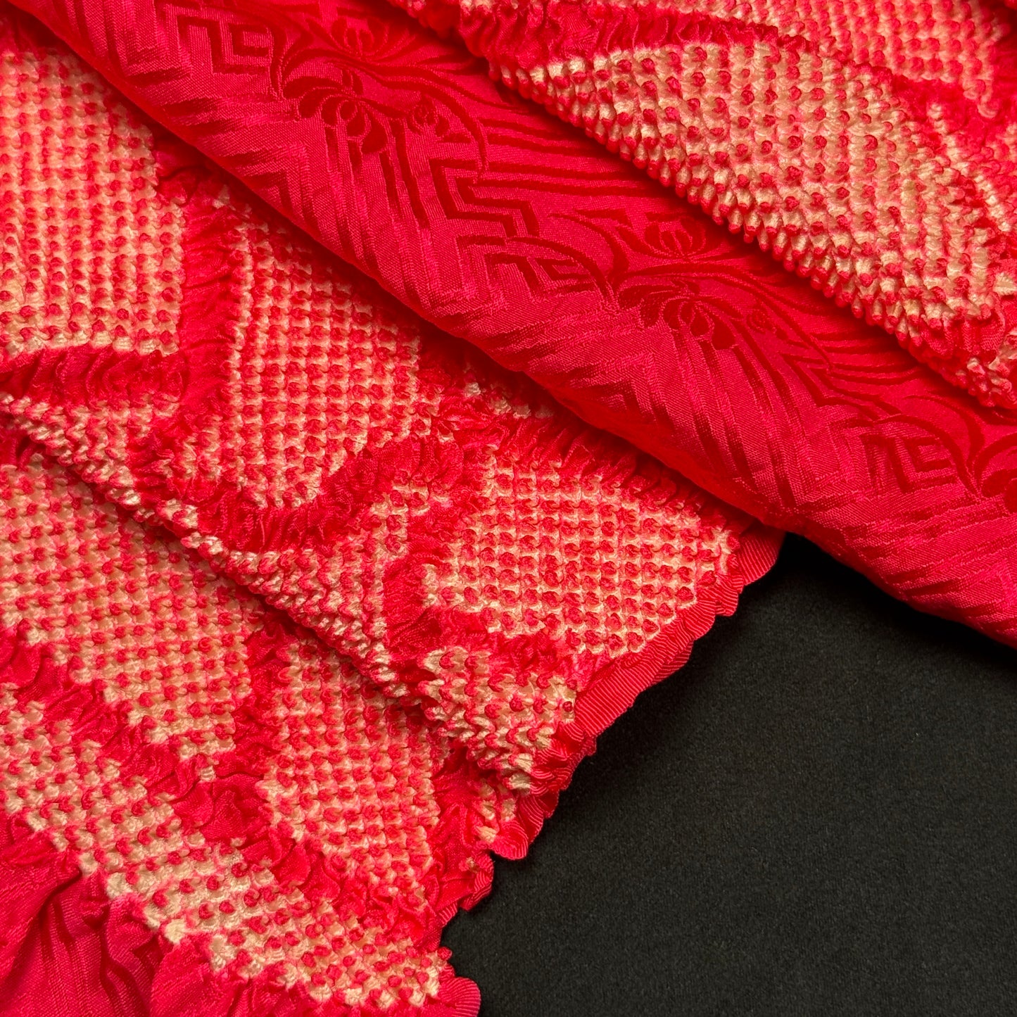 "Bamboo Lattice" Obiage Obijime Set