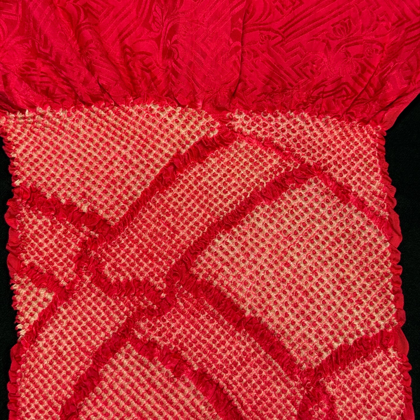"Bamboo Lattice" Obiage Obijime Set