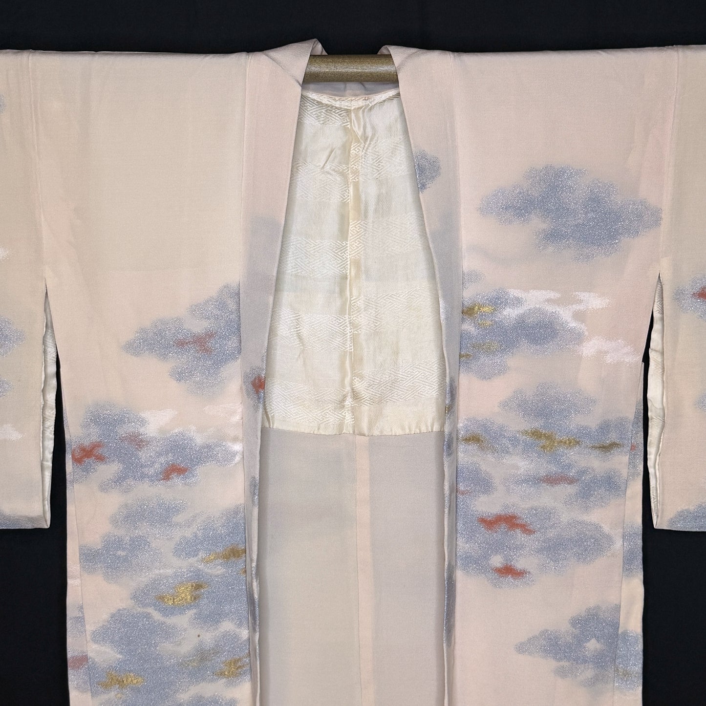 "Sunrise Clouds" Vintage Haori