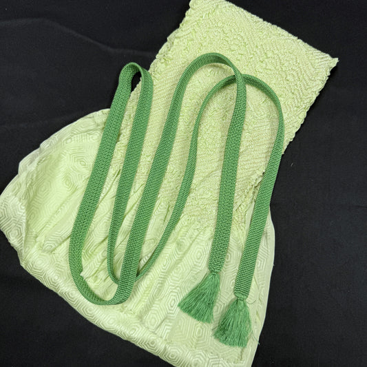"Matcha Green" Obiage Obijime Set