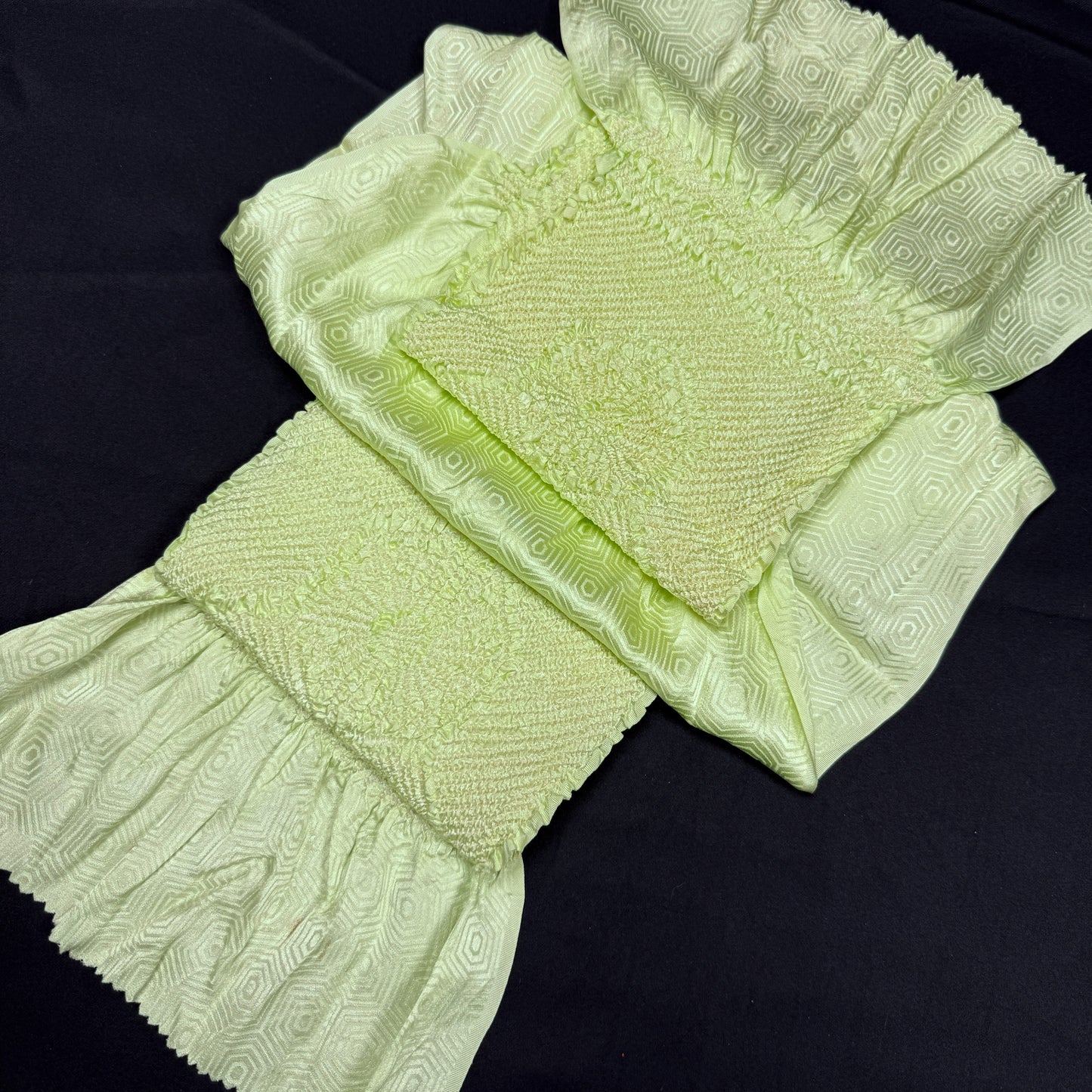 "Matcha Green" Obiage Obijime Set