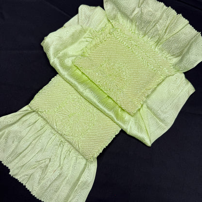 "Matcha Green" Obiage Obijime Set