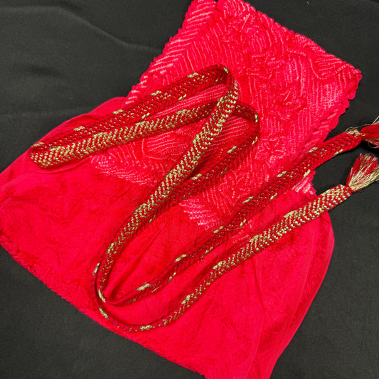 "Jewel Tone Pink" Obiage Obijime Set