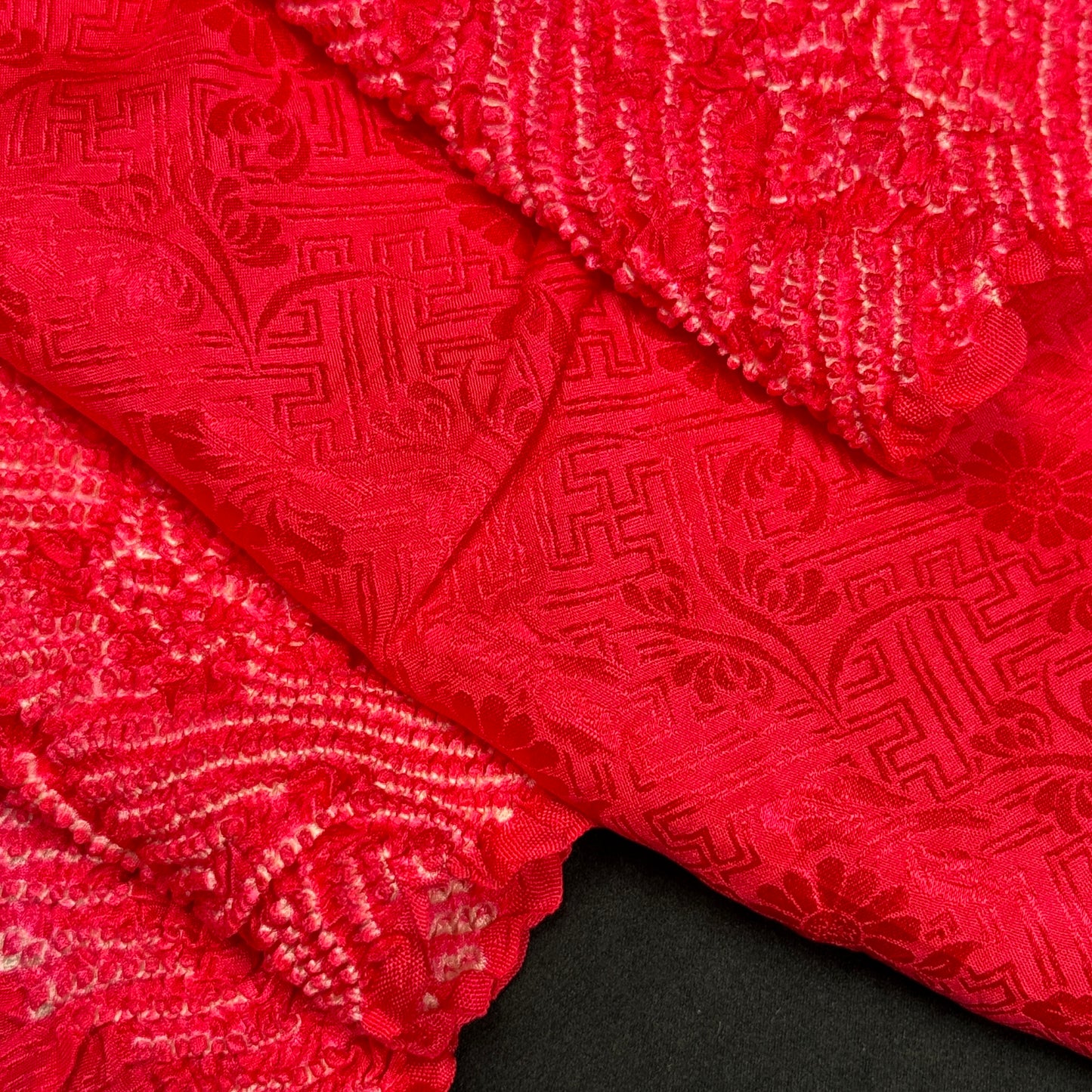 "Jewel Tone Pink" Obiage Obijime Set