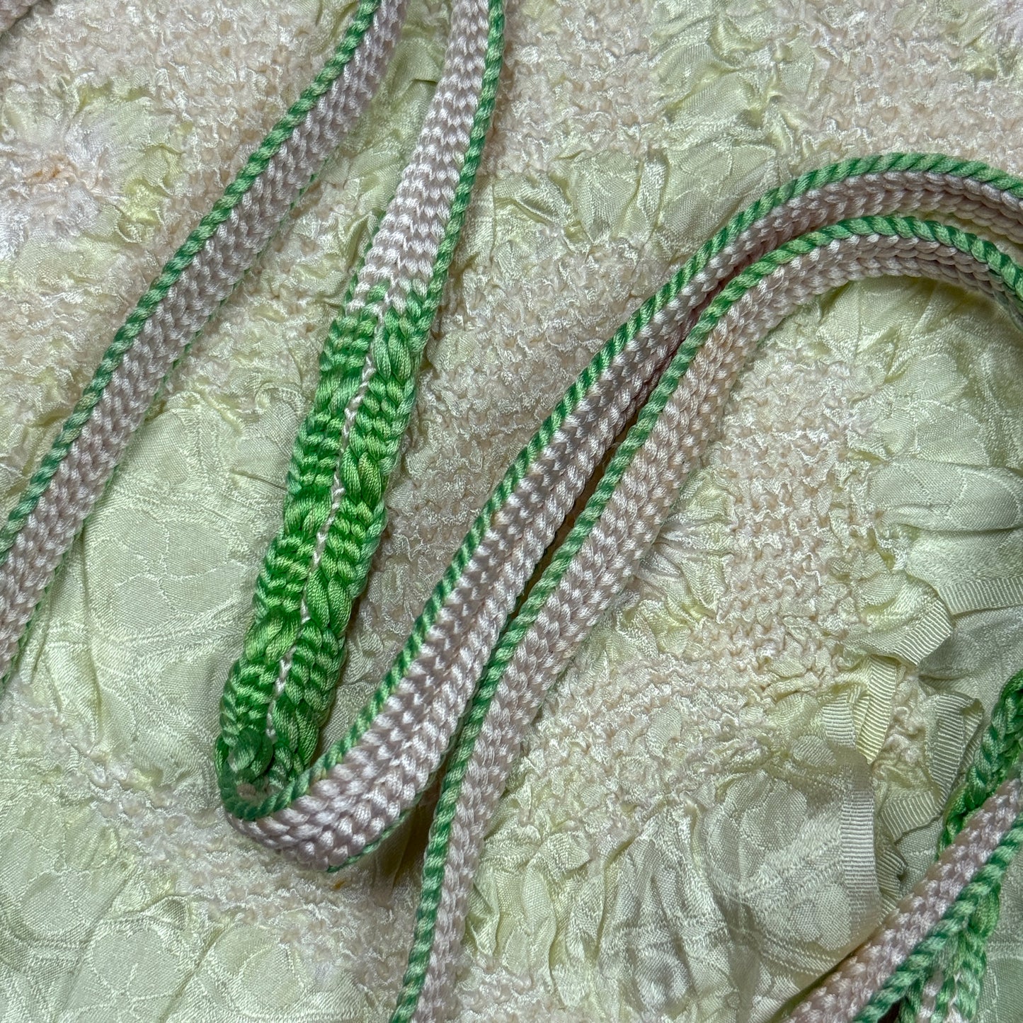 "Celery Green" Obiage Obijime Set