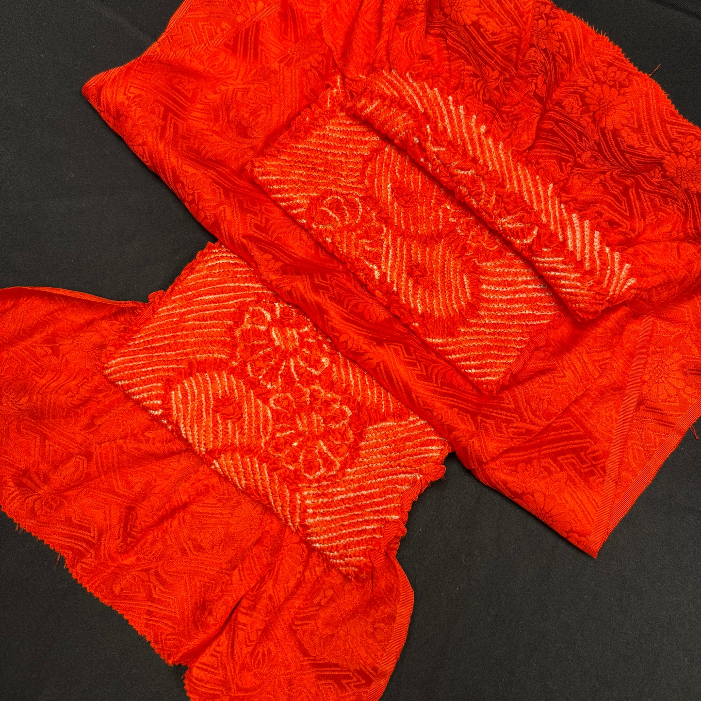 "Autumn Sunset" Obiage Obijime Set