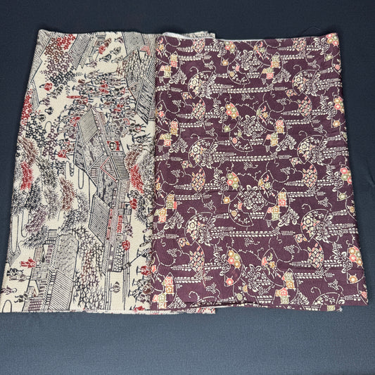 "Edo Market" Yardage Pair Set