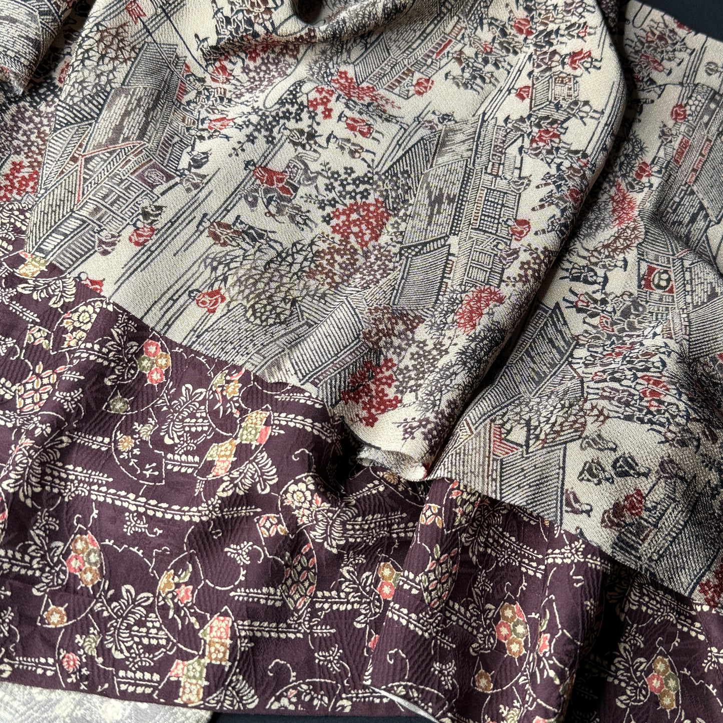 "Edo Market" Yardage Pair Set