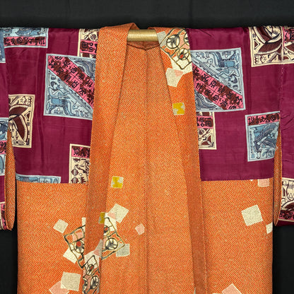 "Exotic Lining" Vintage Haori