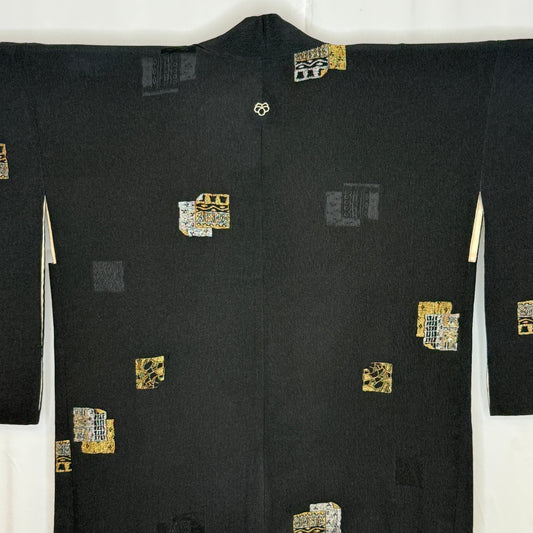 "Silver and Gold" Vintage Haori
