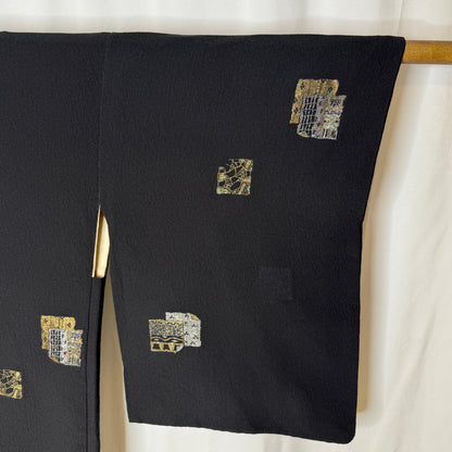 "Silver and Gold" Vintage Haori