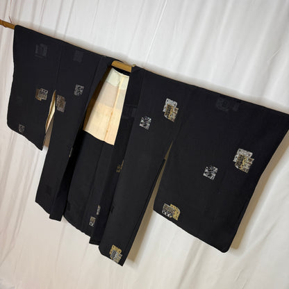 "Silver and Gold" Vintage Haori
