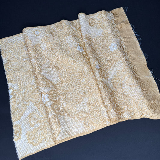 "Honey Shibori" Vintage Kimono Yardage
