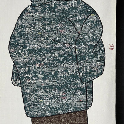 "Pattern Parade 17" Kimono Sampler Panel