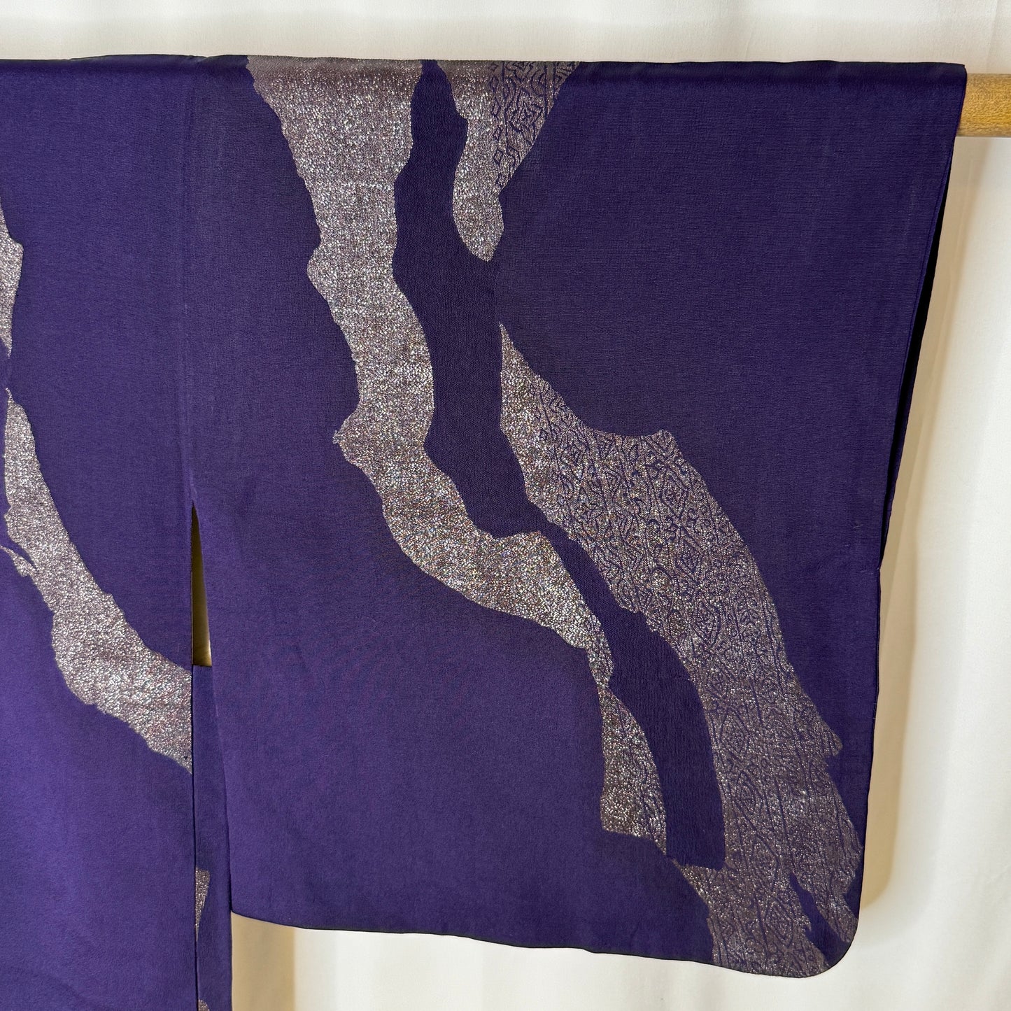 "Silver Currents" Vintage Haori