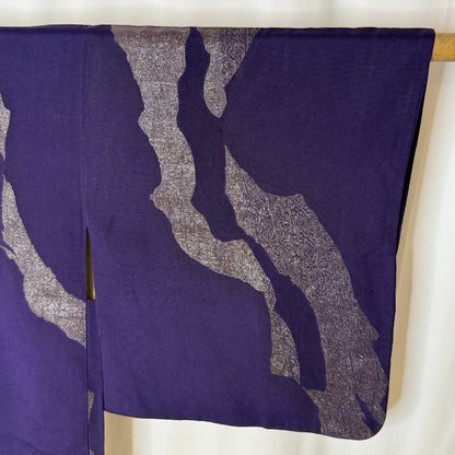 "Silver Currents" Vintage Haori