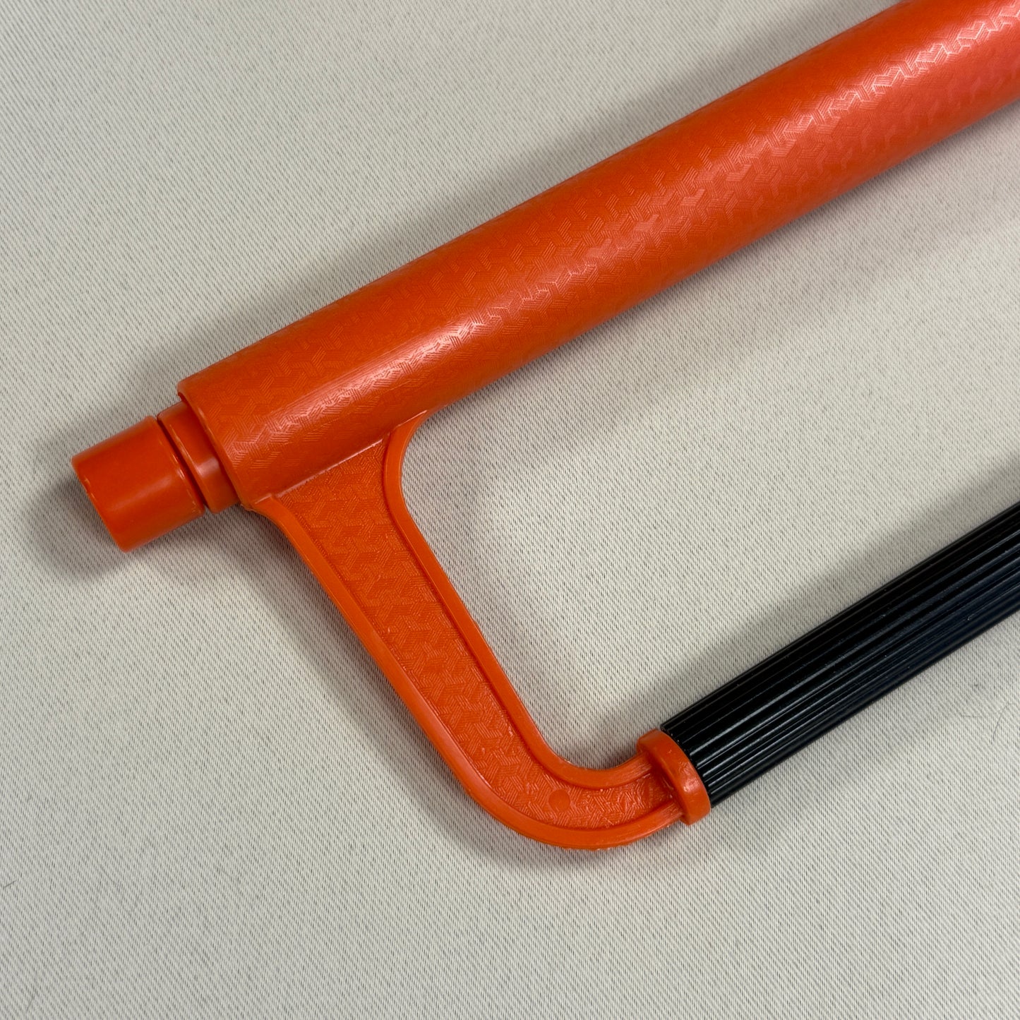 Kimono and Obi Hanger - Telescoping Orange and Black