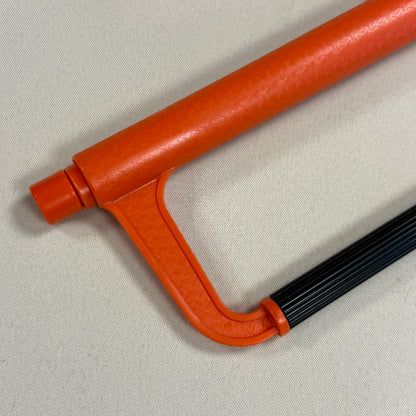 Kimono and Obi Hanger - Telescoping Orange and Black