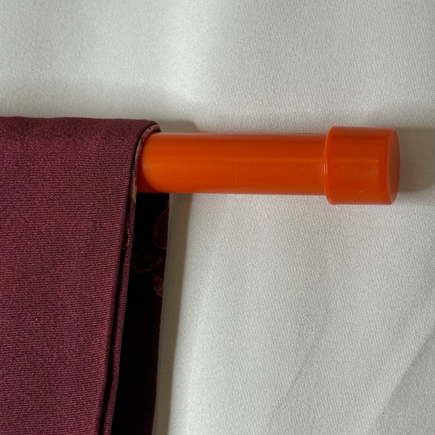 Kimono and Obi Hanger - Telescoping Orange and Black