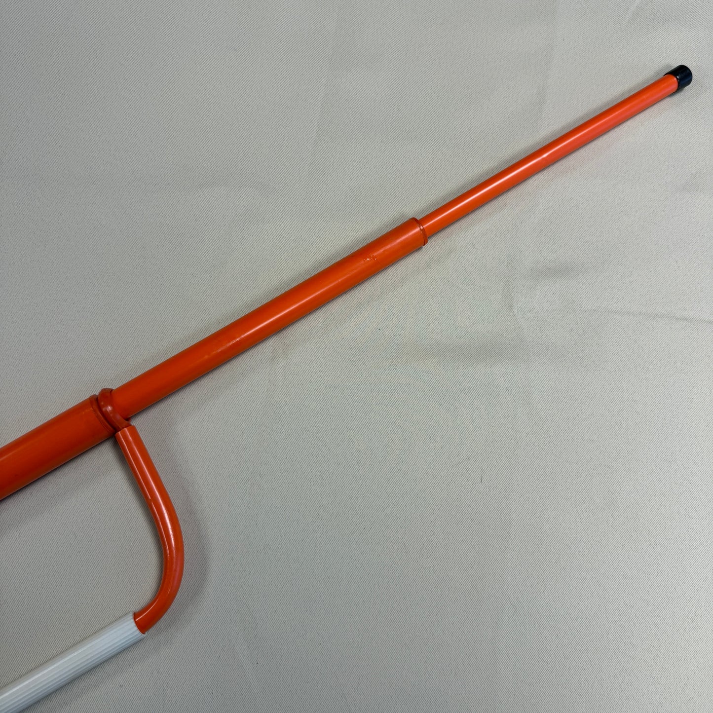 Kimono and Obi Hanger - Telescoping Orange and White