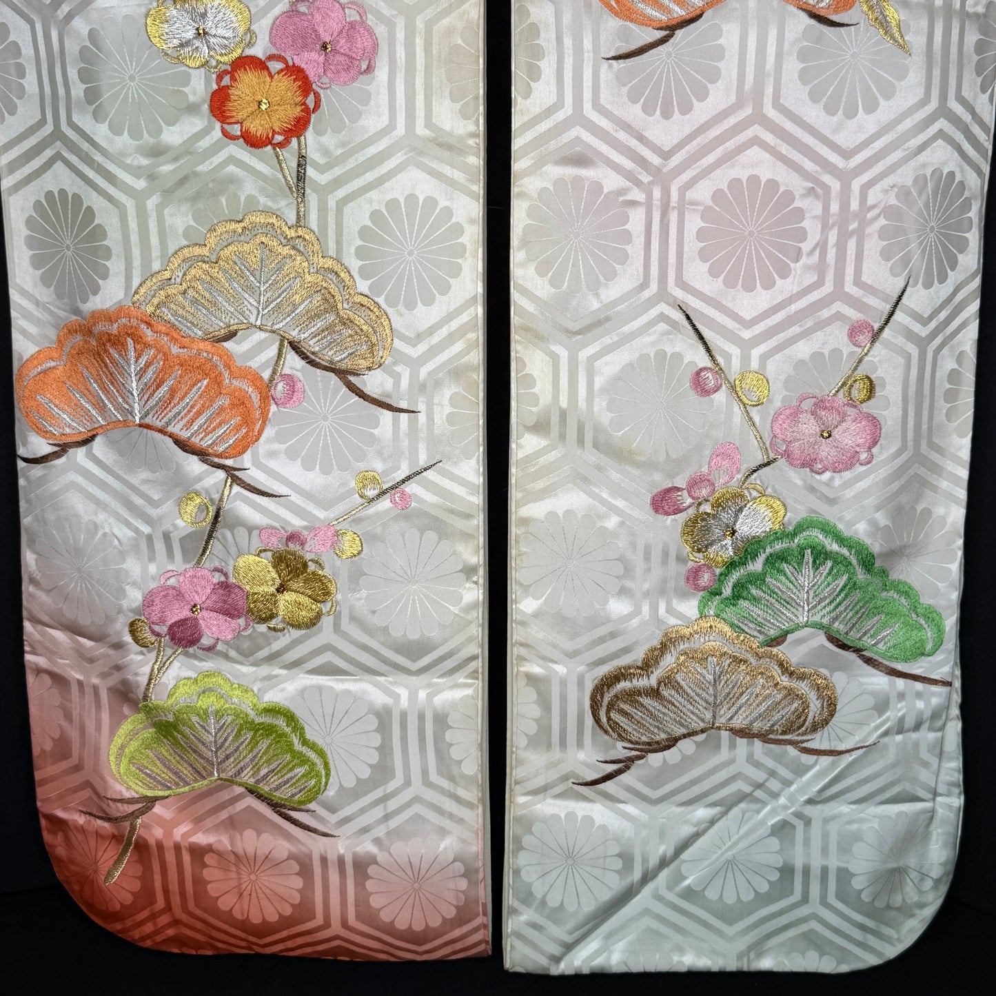 "Candy Pine" Furisode Sleeve Pair