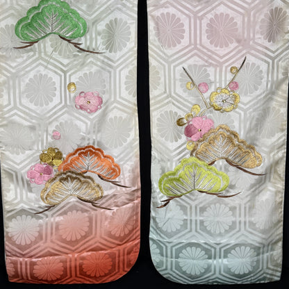 "Candy Pine" Furisode Sleeve Pair
