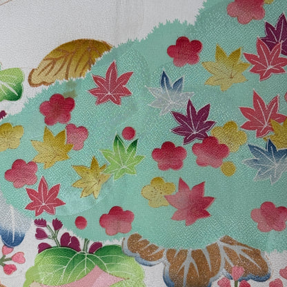 "Kyoto Cascade" Furisode Sleeve Pair