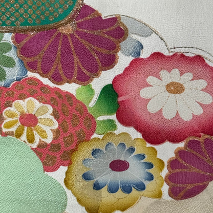 "Kyoto Cascade" Furisode Sleeve Pair