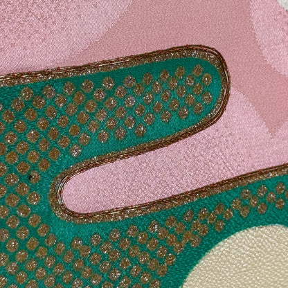 "Kyoto Cascade" Furisode Sleeve Pair