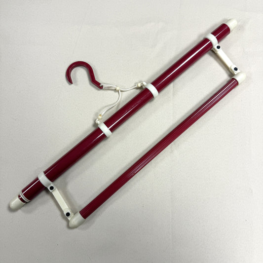 Kimono and Obi Hanger - Telescoping Maroon