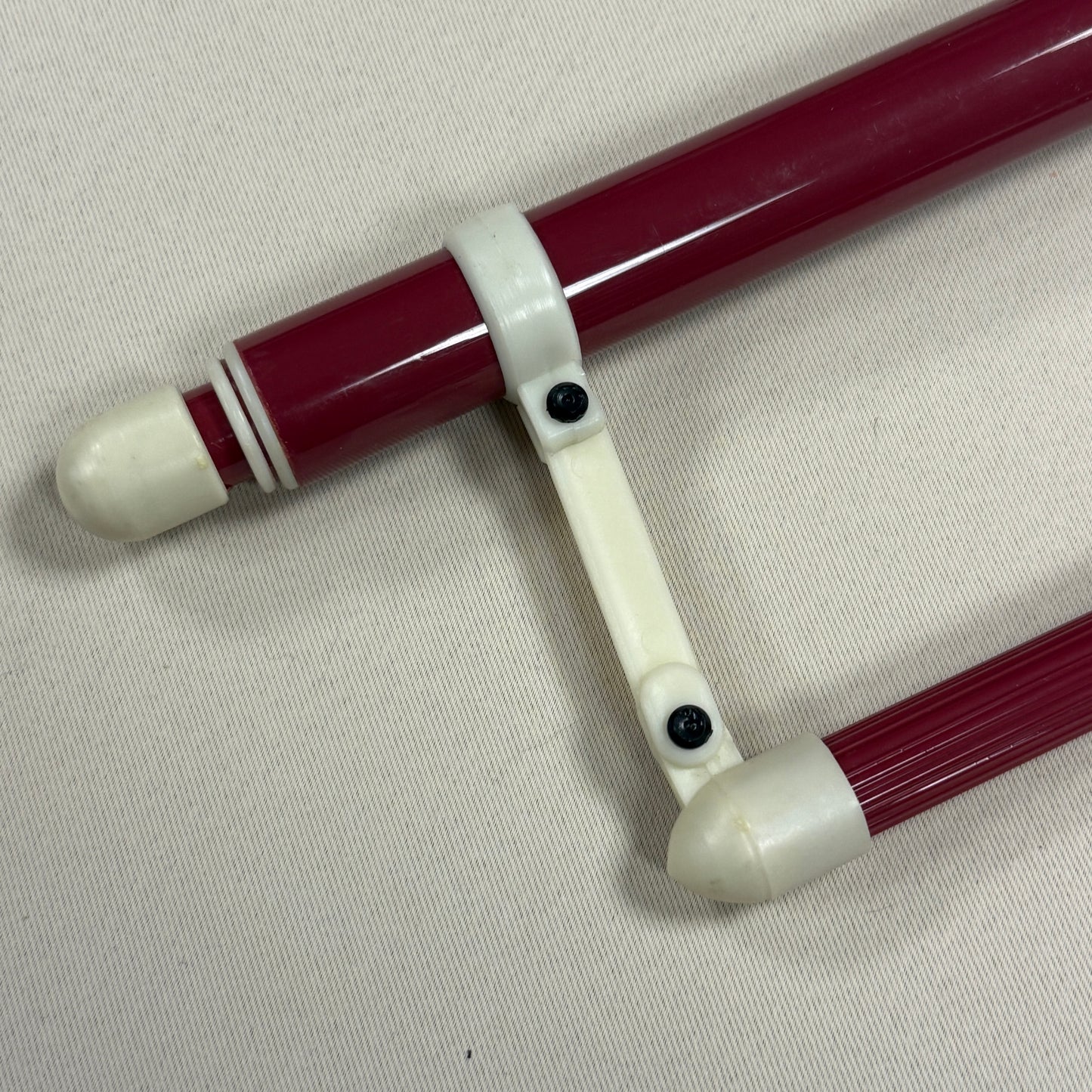 Kimono and Obi Hanger - Telescoping Maroon