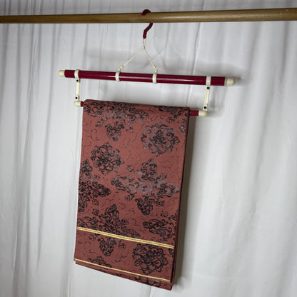 Kimono and Obi Hanger - Telescoping Maroon