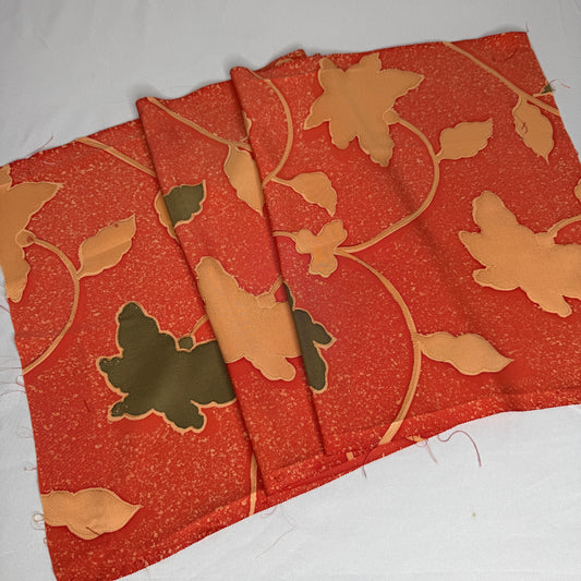"Retro Vine" Vintage Kimono Yardage