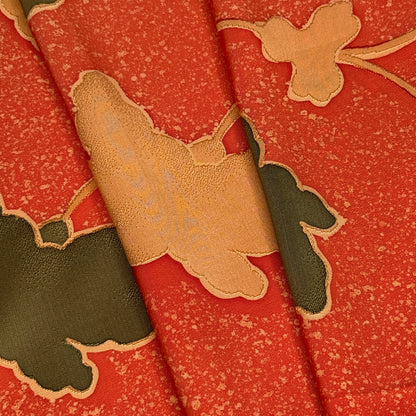 "Retro Vine" Vintage Kimono Yardage