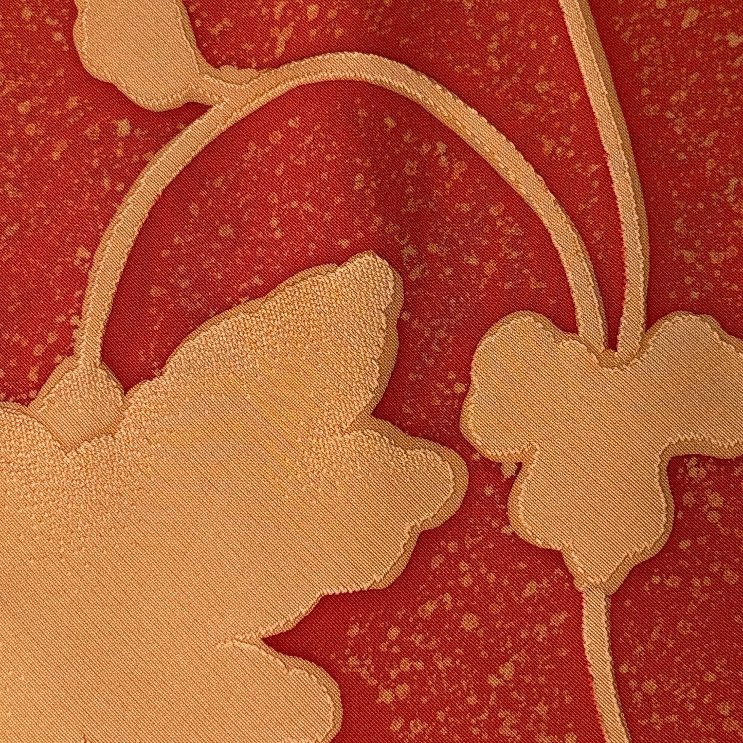"Retro Vine" Vintage Kimono Yardage
