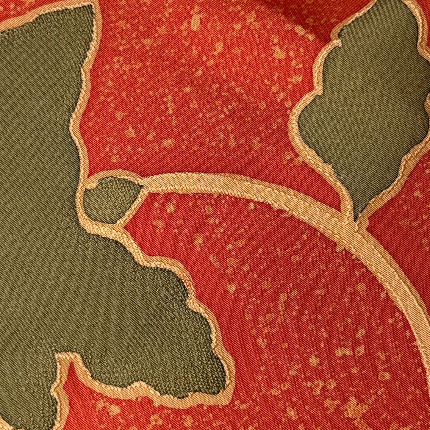 "Retro Vine" Vintage Kimono Yardage