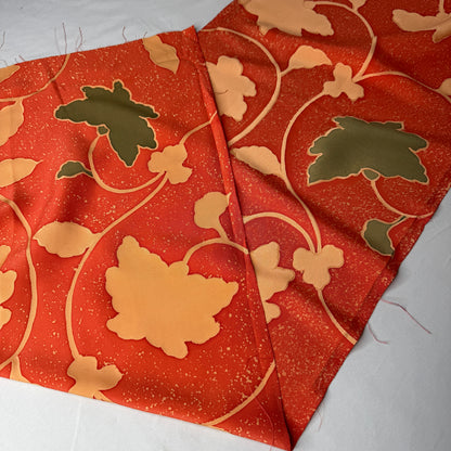 "Retro Vine" Vintage Kimono Yardage
