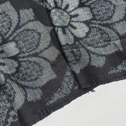 "Twilight Weave" Vintage Kimono Yardage