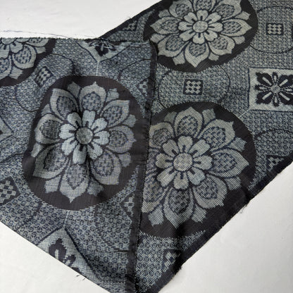 "Twilight Weave" Vintage Kimono Yardage